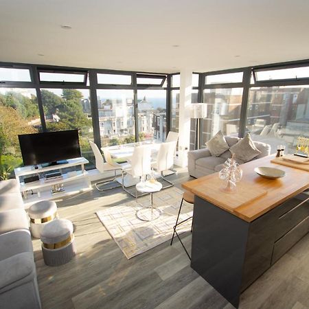 * Panoramic Penthouse With Sea & City Views Bournemouth Exterior photo